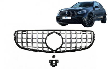 GRILL MERCEDES X253 C253 CHROME PANAMERICANA KAM