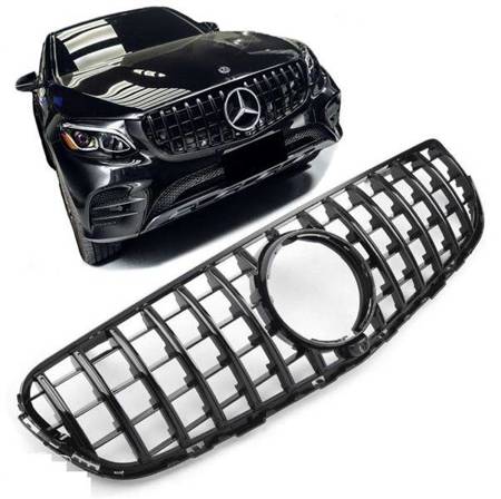 GRILL MERCEDES X253 GLC PANAMERICANA KAMERA BLACK