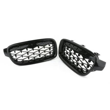 GRILL (NERKI) BMW F30/F31 DIAMEND LOOK BLACK