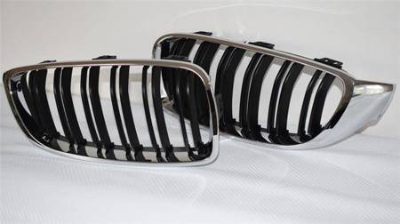 GRILL (NERKI) BMW F32 F33 F36 13- M4 BLACK CHROM