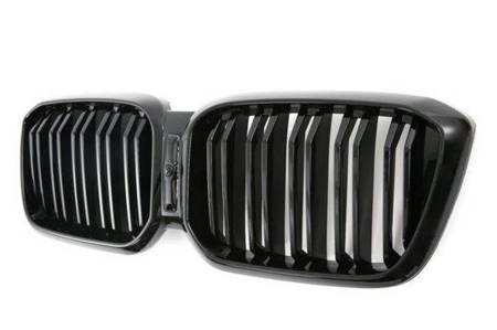 GRILL (NERKI) BMW X3 X4 G01 G02 LCI GLOSS BLACK