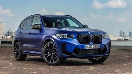 GRILL (NERKI) BMW X3 X4 G01 G02 LCI GLOSS BLACK