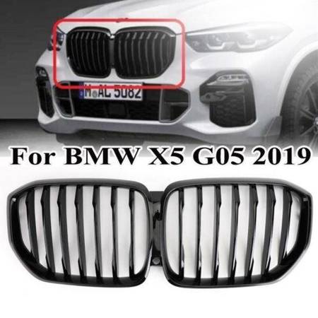 GRILL (NERKI) BMW X5 G05 PERFORMANCE GLOSSY BLACK