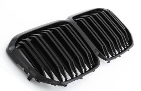 GRILL NERKI BMW X7 G07 DOUBLE GLOSSY BLACK X6M OPT