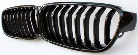 GRILL PRZEDNI BMW F30 11-18 CZARNY BŁYSZCZĄCY