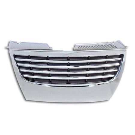 GRILL VW PASSAT 3C B6 04/05-7/10 CHROM BEZ PDC