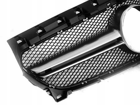 Grill Atrapa Czarny Chrom Mercedes CLA W117 13-19