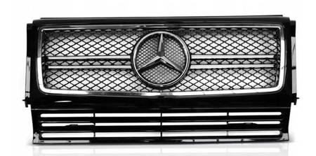 Grill Mercedes W463 90-12 Amg Style Black Chrome