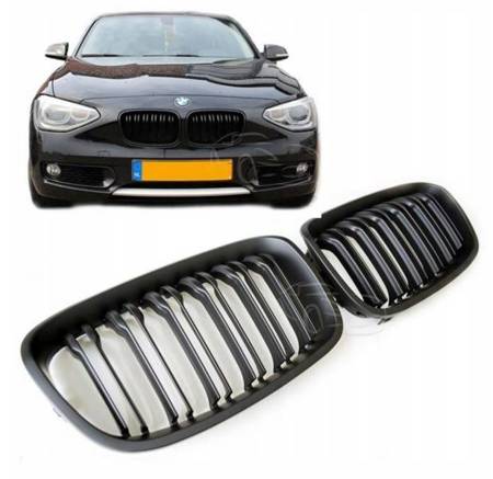 Grill Przedni BMW F20 12-15 CZARNY MATTOWY