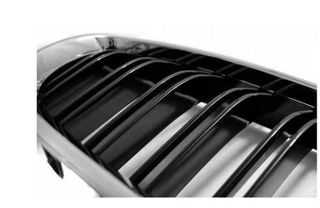 Grill Sport Połysk Chrome Black Do Bmw F10 F11