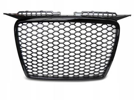 Grill atrapa AUDI A3 05-08 RS LOOK GLOSSY BLACK