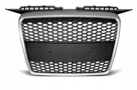 Grill atrapa srebrna do Audi A3 2005-2008