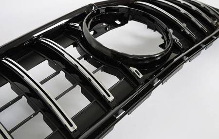 Grill chrome black sport. MERCEDES CLA W118 19-