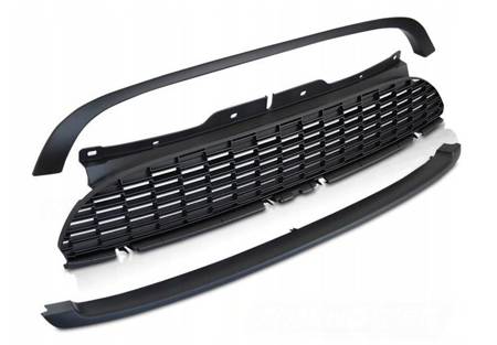 Grill czarny matowy GRILL BLACK MATT do MINI COOPER R55 R56 R57 06-09