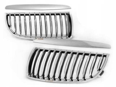 Grill, nerki BMW E90 / E91 05-08 atrapa CHROM