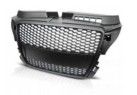 Grill przedni Audi A3 8P MATT BLACK RS-TYPE