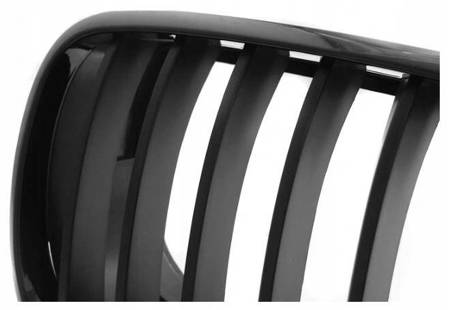 Grill przedni BMW X5 E70 X6 E71 08 BLACK POŁYSK/MA