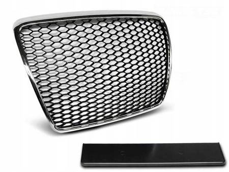 Grill przedni atrapa Audi A6 C6 09-11 Chrome RS-St