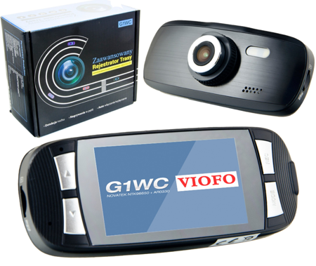 Kamera samochodowa rejestrator trasy jazdy WDR G1WC Novatek 96650 
