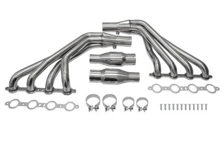 Kolektor wydechowy Chevrolet Camaro SS LS3 6.2L V8 2010-2015 Long Tube Stainless