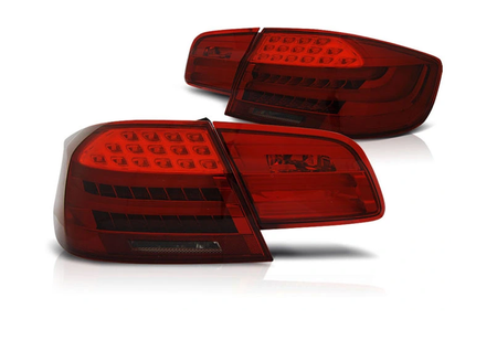 LAMPY DIODOWE BMW E92 06-10 RED SMOKE LED BAR