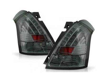 LAMPY DIODOWE SUZUKI SWIFT 05-10 SMOKE LED