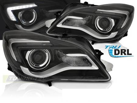 LAMPY PRZEDNIE OPEL INSIGNIA 13-17 BLACK LED