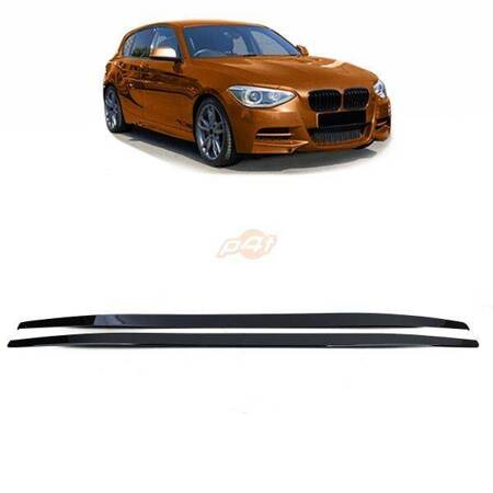 LISTWY POD PROGI BMW F20 F21 2011-2019 GLOSS BLK