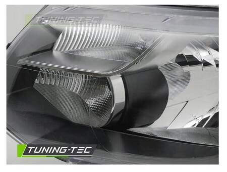 Lampa lewa reflektor black tyc do VW t5 10-15