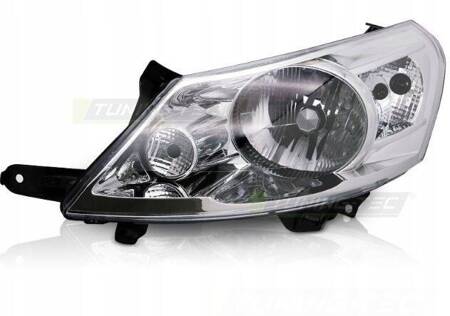 Lampa lewa reflektor chrome do Jumpy Expert Scudo