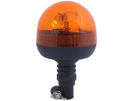 Lampa ostrzegawcza H1 12 i 24V ślimakowa , elastyczna, pomarańczowa, E8 ECE R65