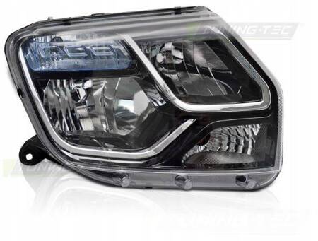 Lampa prawa reflektor black do Dacia Duster 13-17