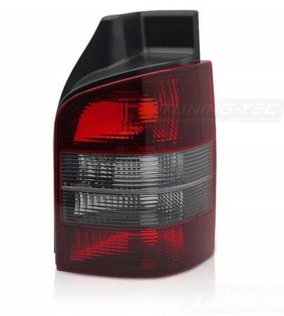 Lampa tylna prawa klosz red-smoke do vw t5 03-09