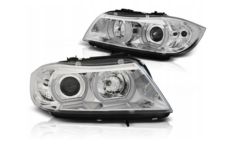 Lampy Bmw E90/e91 05-08 Chrome Ringi Led 3d Xenon