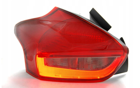 Lampy Diodowe Ford Focus 3 15- Hb Red Smoke Led