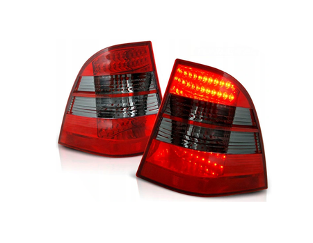 Lampy Diodowe Mercedes W163 Ml 98-05 Red Smoke Led