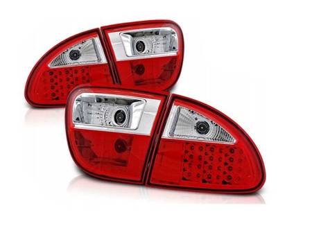 Lampy Diodowe Nowe Seat Leon 99-04 Red White Led