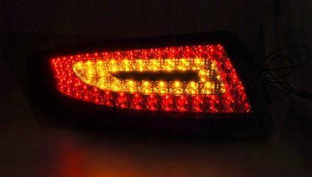 Lampy Diodowe Porsche 911 997 04-09 Red Smoke Led