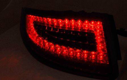 Lampy Diodowe Porsche 911 997 04-09 Red Smoke Led