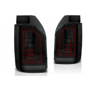 Lampy Diodowe Vw T6 2015- Smoke Black Red Led