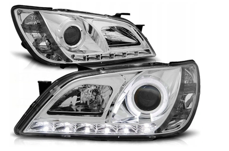 Lampy Lexus Is 98-05 Soczewki H7 Chrome Led Diody