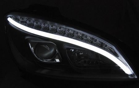 Lampy Mercedes W204 C-klasa 07-10 Black Led Dts