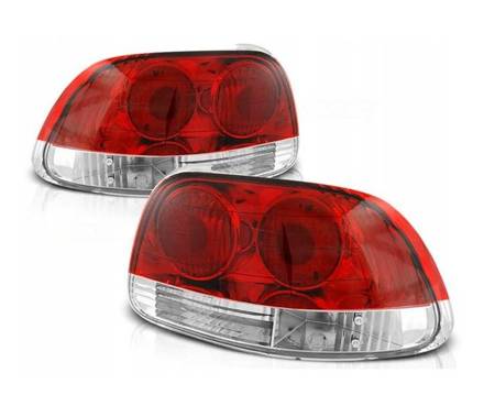 Lampy Nowe Honda Crx Del Sol 92-97 Clear Red White