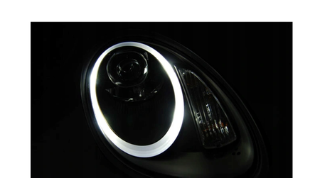 Lampy Porsche Boxster Cayman 987 05-08 Black Xenon