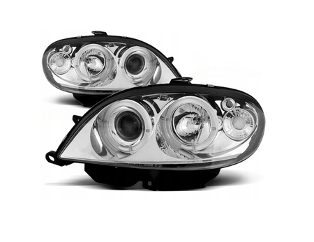 Lampy Reflektory Citroen Saxo 99-03 Ringi Chrome