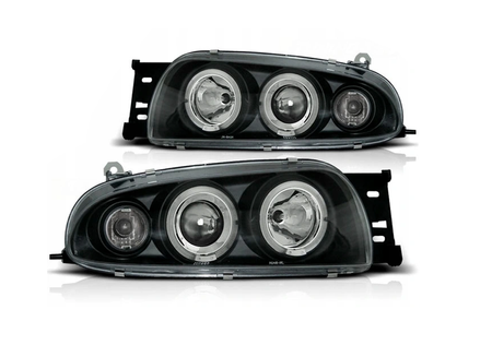 Lampy Reflektory Ford Fiesta Mk4 95-99 Ringi Black