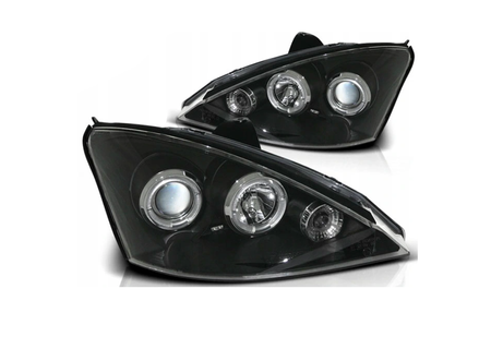 Lampy Reflektory Ford Focus Mk1 01-04 Ringi Black