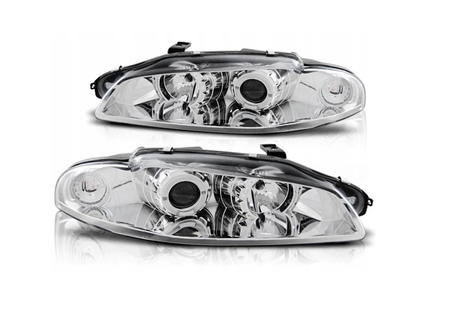 Lampy Reflektory Mitsubishi Eclipse 97-98 Chrome