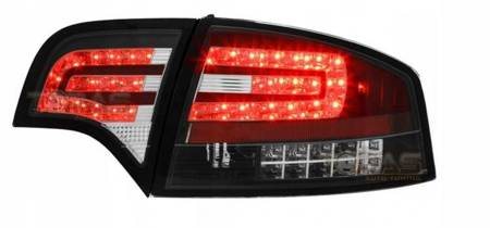 Lampy diodowe AUDI A4 B7 04-07 sedan black LED