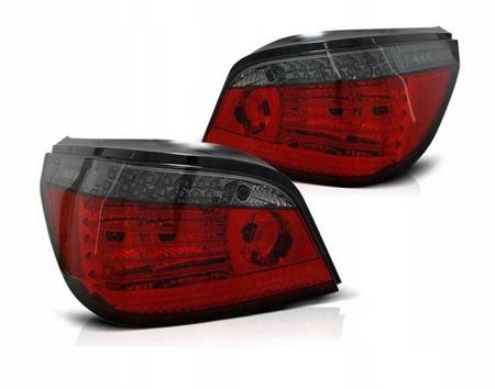 Lampy diodowe Bmw E60 07-10 red smoke led dts lift